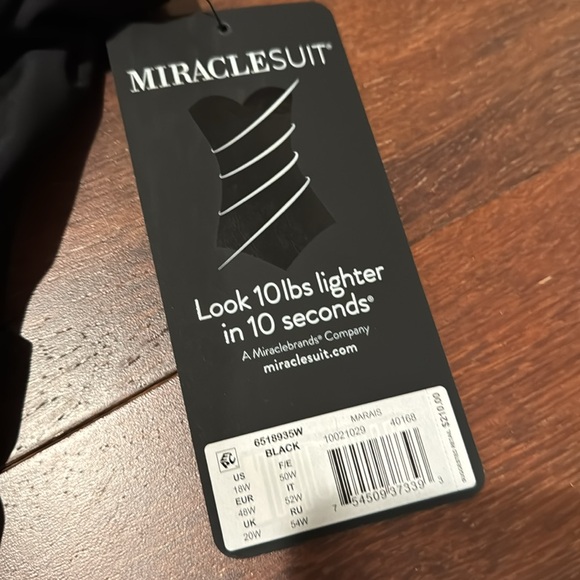 Miraclesuit NWT Marais one piece swimsuit dress with gathered knot - Picture 6 of 12